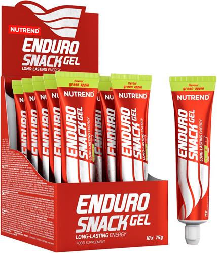 Nutrend ENDUROSNACK tuba 75g, zelené jablko