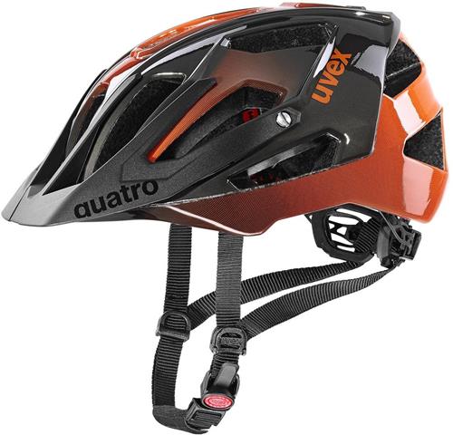 Uvex Quatro - titan/orange (52-57cm)