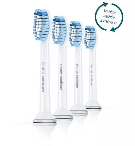 Philips HX6054/07 Sonicare S Sensitive Standardní hlavice sonického kartáčku