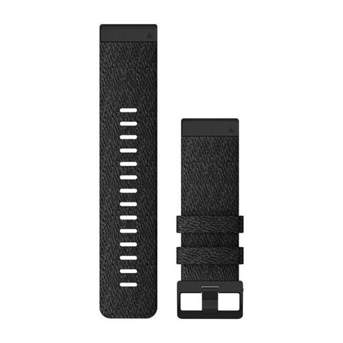 Garmin Řemínek pro fenix6X - QuickFit 26 mm, nylonový, černý, černá přezka