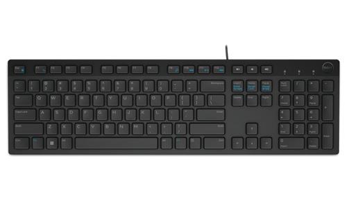DELL klávesnice KB216/ multimediální/ slovenská/ USB/ drátová/ černá