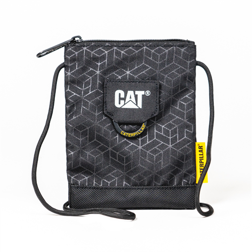 CAT MILLENIAL CLASSIC slim taštička na rameno, černá