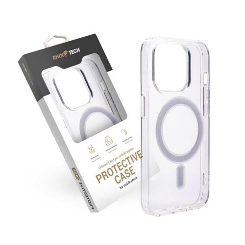 RhinoTech MAGcase Clear pro Apple iPhone 15 transparentní