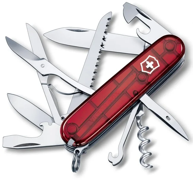 Victorinox Kapesní nůž Huntsman červený vzor