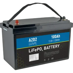 A2D2 baterie LiFePO4 12,8V 100Ah M8