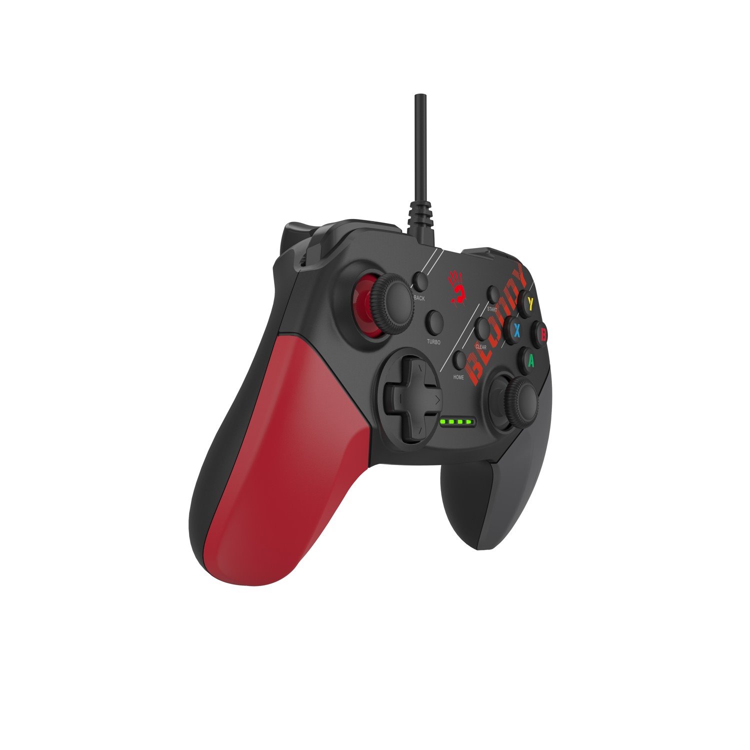 A4tech Bloody GP30, gamepad, USB, černo-červený