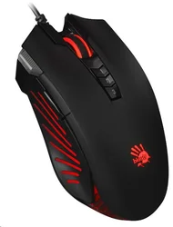 A4tech BLOODY V9M herní myš, až 4000DPI, V-Track technologie, 160KB paměť, USB, CORE 2, kovové podložky - Myši