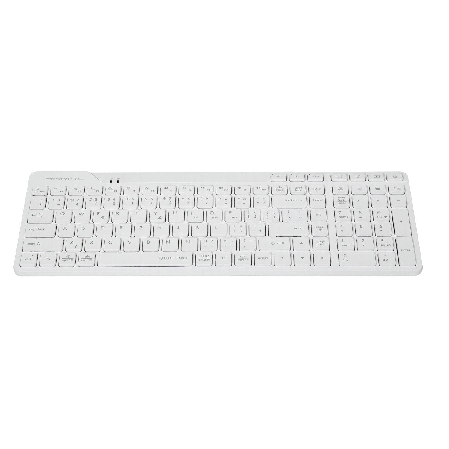 A4Tech FStyler FBK27C AS (CZ) bílá