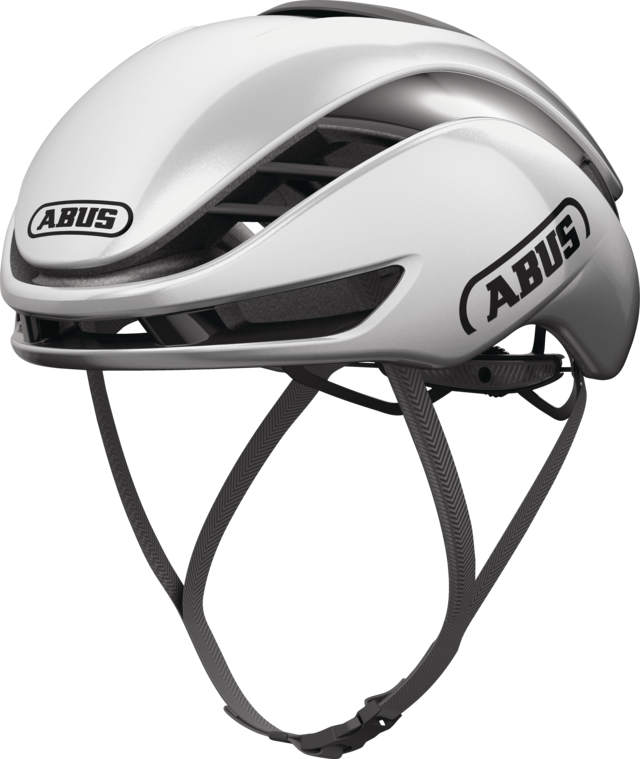Abus Gamechanger 2.0 lesklá strieborná veľkosť L (57-61)