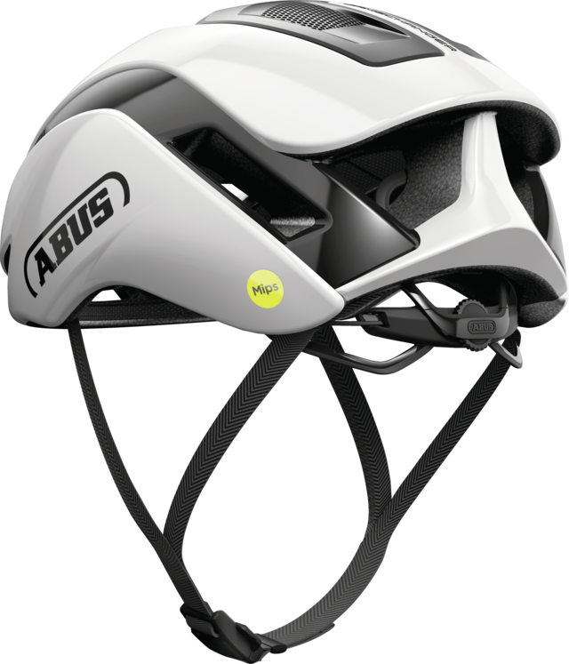 Abus Gamechanger 2.0 MIPS shiny white vel.M (54-58)