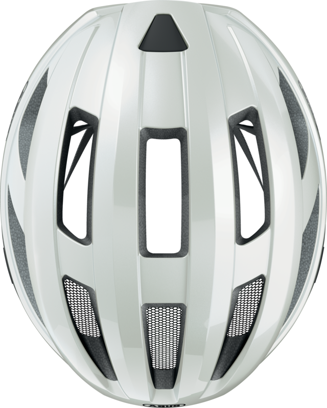 Abus Macator pearl white vel. M