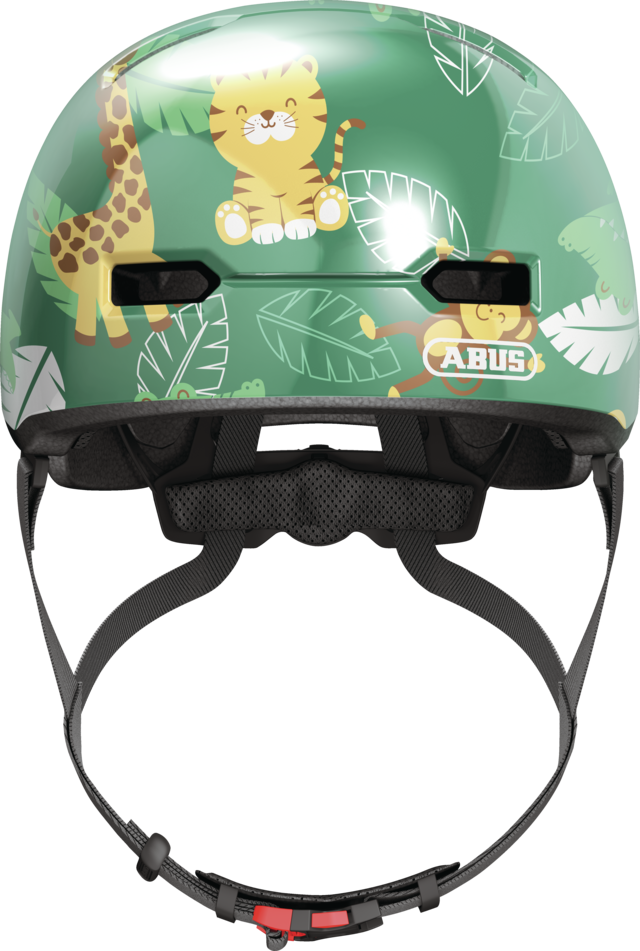 Abus Skurb Kid green jungle vel.M (50-55) / dětská helma