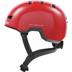 Abus Skurb Kid shiny red vel.M (50-55) / dětská helma