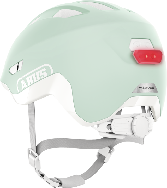 Abus Smiley 3.0 ACE LED pure mint, vel.M ( 55-50) / dětská helma