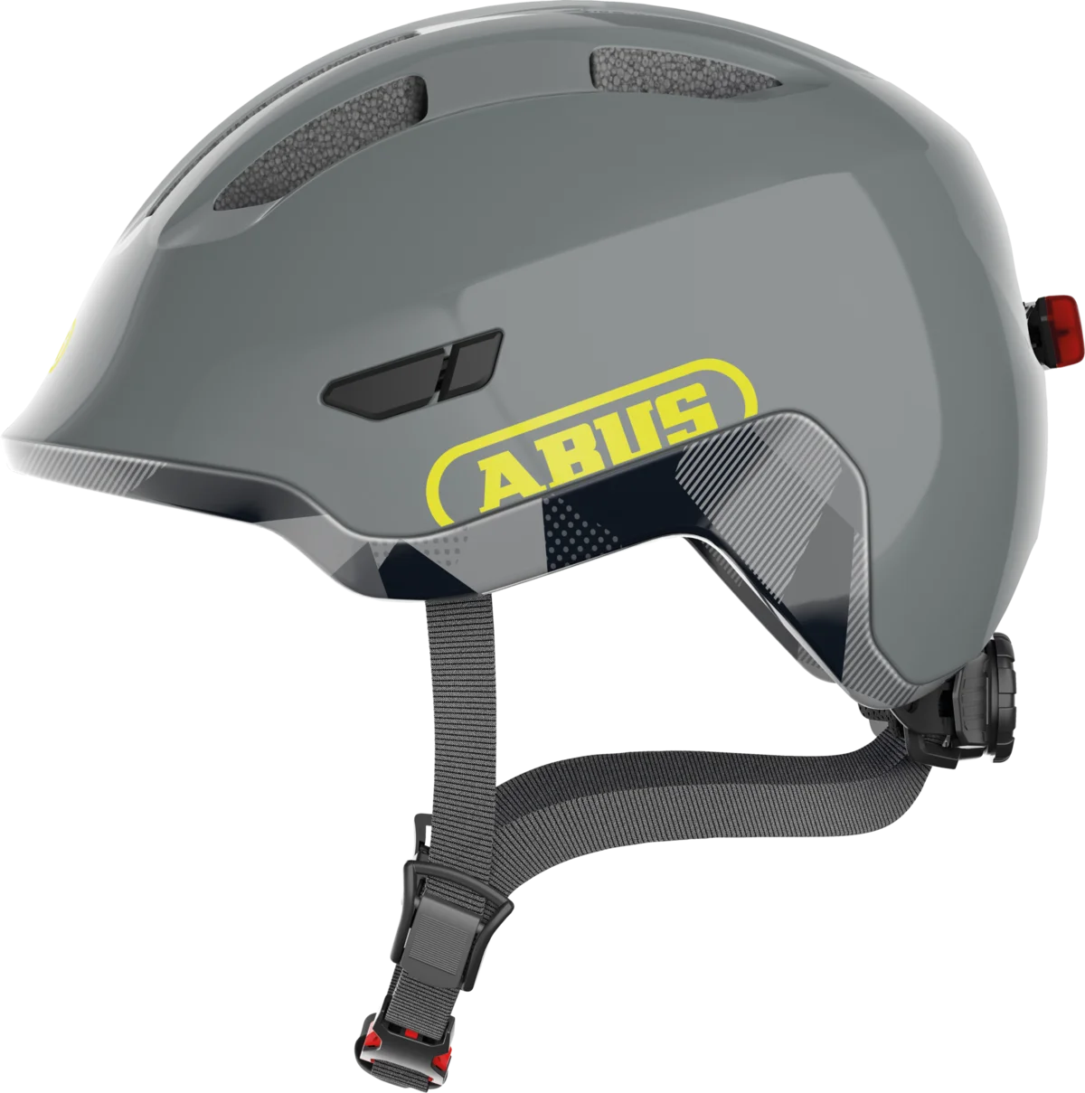 Abus Smiley 3.0 ACE LED shiny grey veľkosť S (45-50cm)