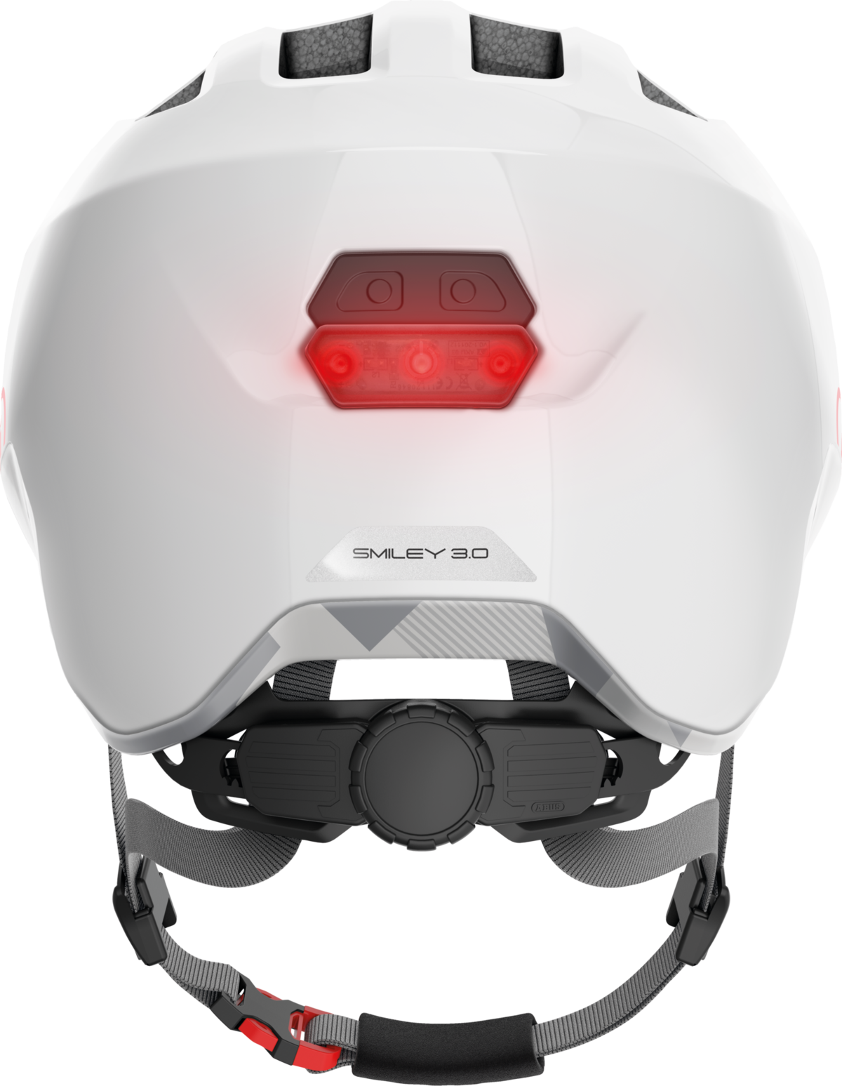 Abus Smiley 3.0 ACE LED shiny white vel.S (45-50cm)