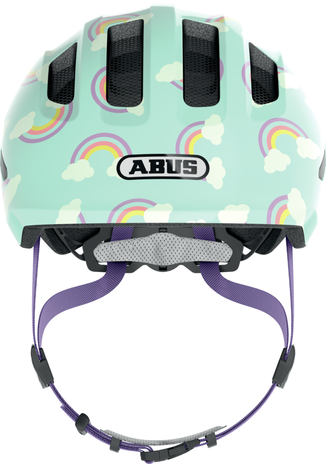 Abus Smiley 3.0 LED blue rainbow vel.S (45-50) / dětská helma