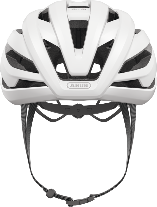 Abus StormChaser ACE polar white vel.L (59-61)