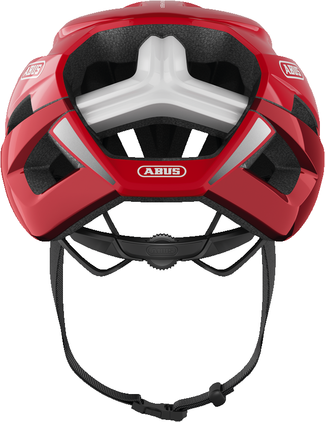 Abus StormChaser blaze red vel.M (52-58)