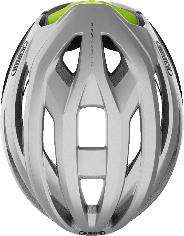 Abus StormChaser gleam silver vel.L (59-61)