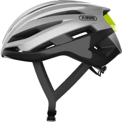 Abus StormChaser lesklá strieborná veľkosť S (51-55)