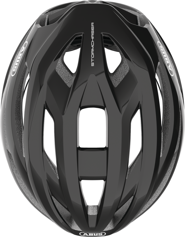 Abus StormChaser shiny black vel.XL