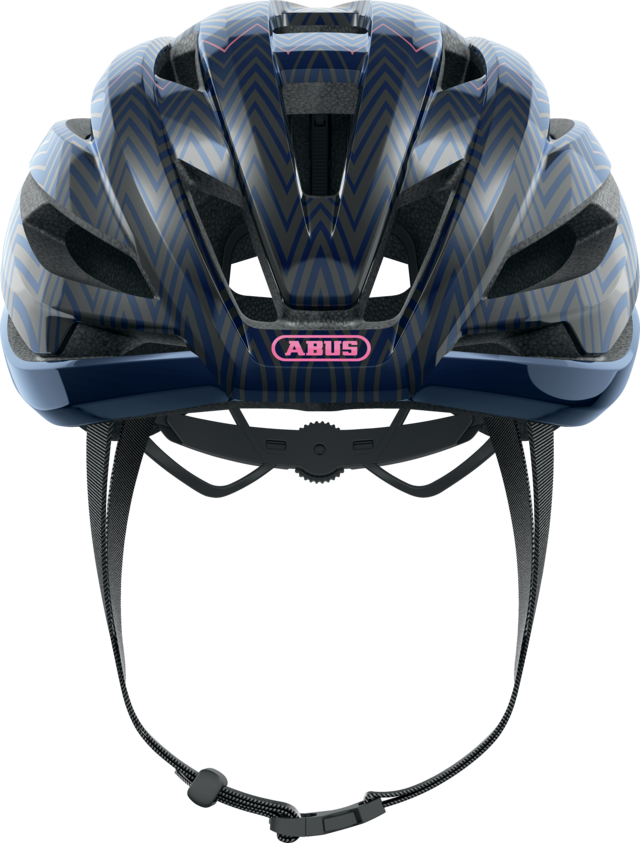 Abus StormChaser zigzag blue vel.L (59-61)