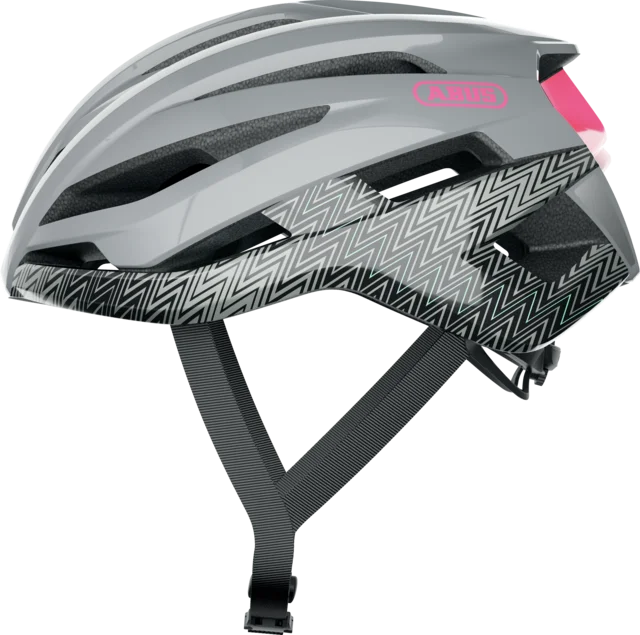 Abus StormChaser zigzag grey veľkosť S (51-55)