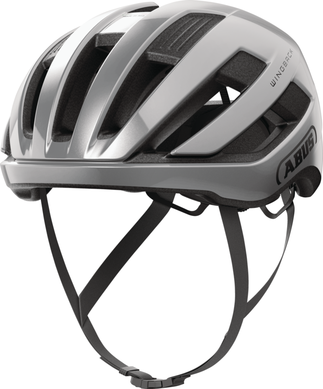 Abus WingBack gleam silver vel.L (57-61)