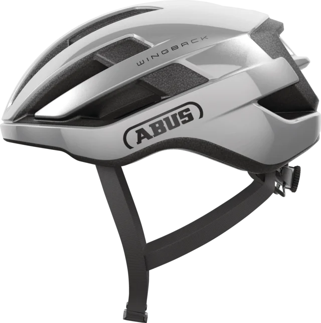 Abus WingBack gleam silver vel.M (54-58)