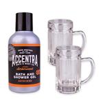 ACCENTRA Kúpeľová súprava MEN'S COLLECTION v darčekovej krabičke so zábermi 1x 150 ml
