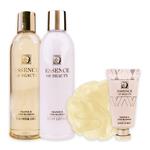 ACCENTRA SET kúpeľ ESSENCE OF BEAUTY v darčekovej krabici s telovým peelingom SALSA collection