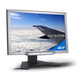 ACER 24''LCD AL2423WB 1920×1200,1000:1,5MS,400cd/m2,DVI, Repro