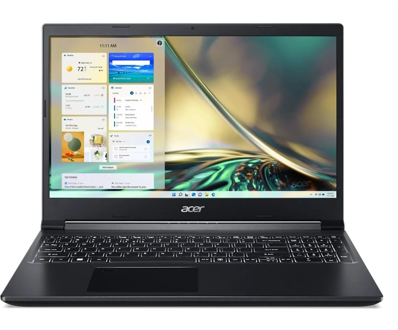 Acer Aspire 7 Charcoal Black (A715-43G-R9P0) (NH.QHDEC.003)