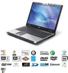ACER Aspire 9304WSMi 17"AMD TL56/2GB/160GB/Go7600SE/DVD±RW/WL/CAM/VHP