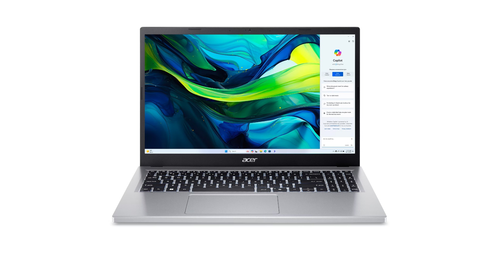 Acer Aspire Go 15 Pure Silver (AG15-32P-3249) (NX.J46EC.003)
