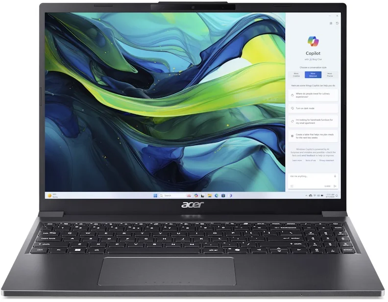 Acer Aspire Go 15 Steel Gray (AG15-51P-50MX) (NX.J4DEC.002)