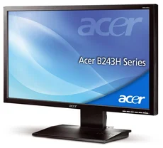 ACER B243PHLymdr 24" LED LCD 1920x1080, 100 000:1, 250cd/m, 5ms, DVI, DP repro - pivot