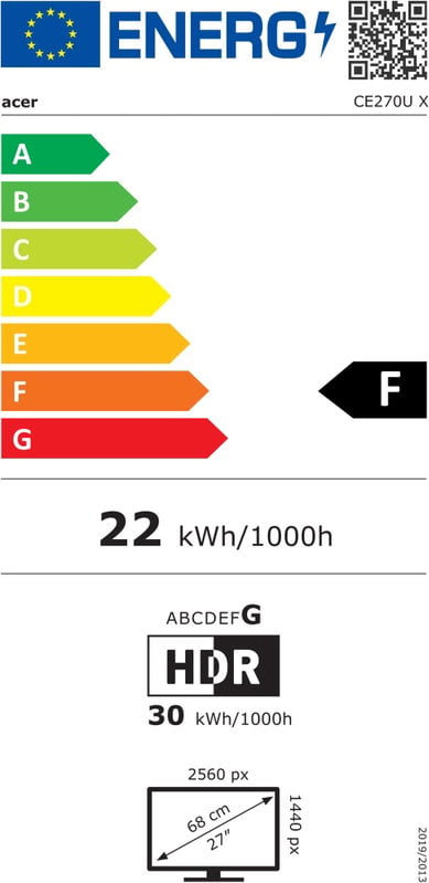 Acer CE270U X 26.5", bílá (UM.GCXEE.X01)