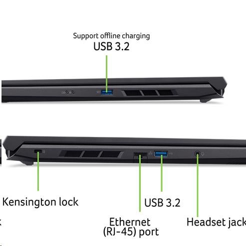 Acer Nitro V 16 Obsidian Black (ANV16-41-R7PG) (NH.QP1EC.002)