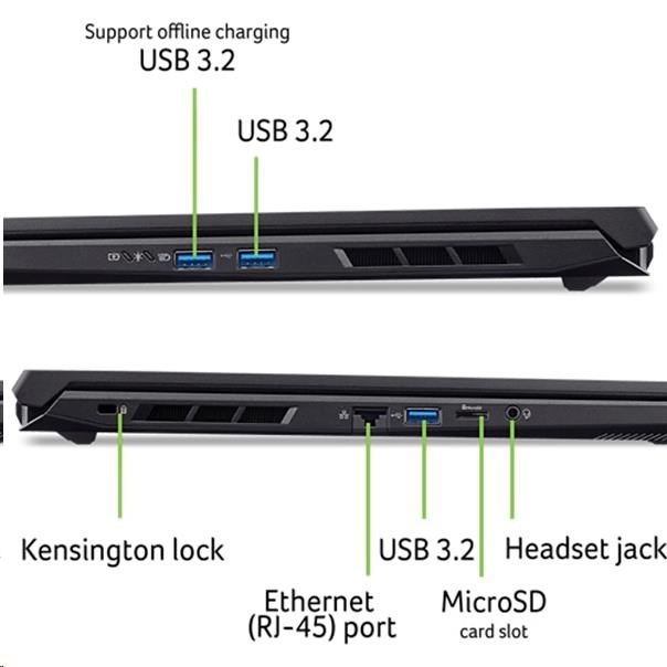 Acer Nitro V 17 AI Black (ANV17-41-R70P) (NH.QYVEC.003)