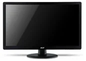 ACER S200HLbd 20" LED LCD, 1600x900 , 100m:1,250cd/m2, 5ms, DVI, Black