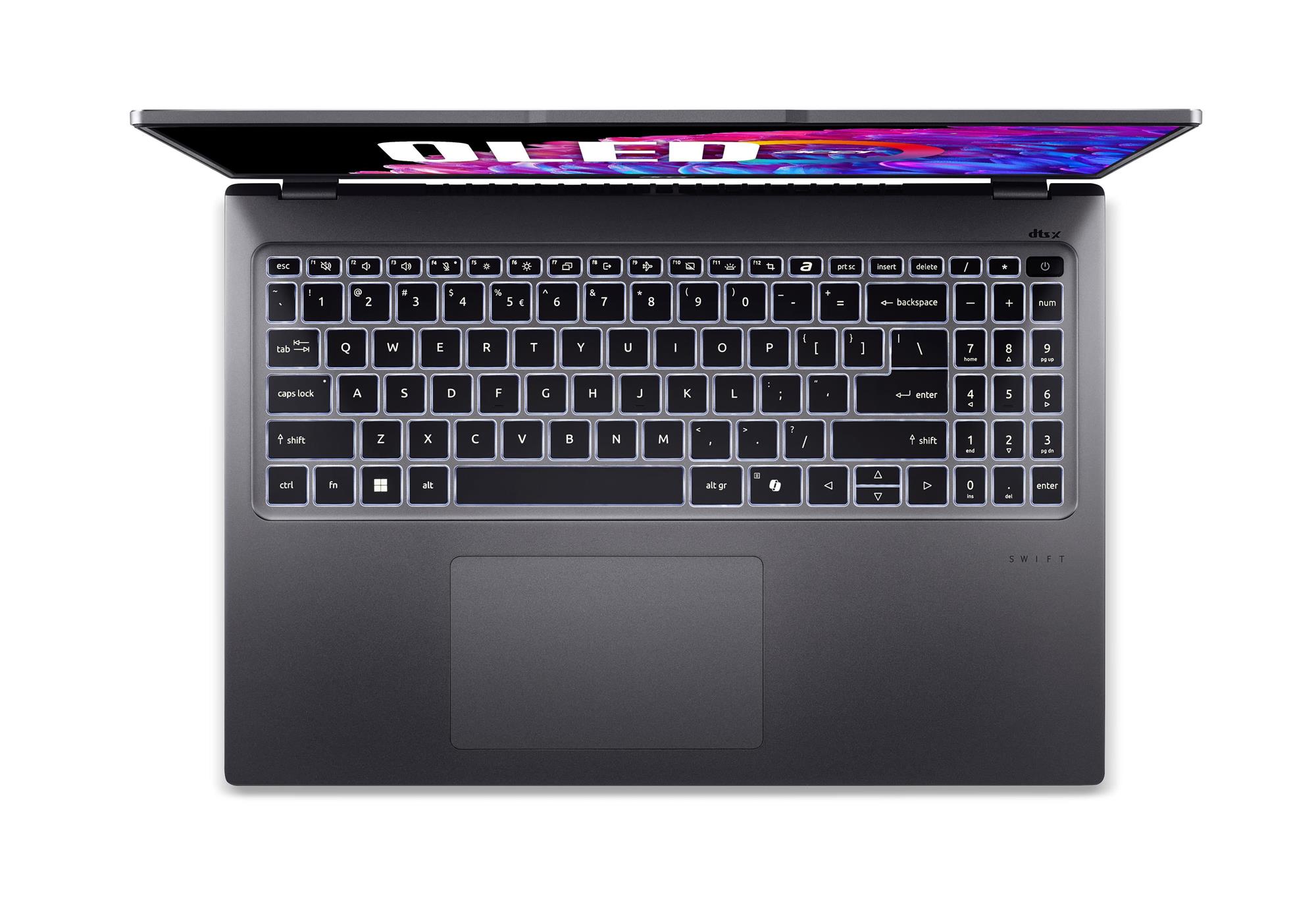 Acer Swift Go 16 Gray (SFG16-72-598D) (NX.KWNEC.003)