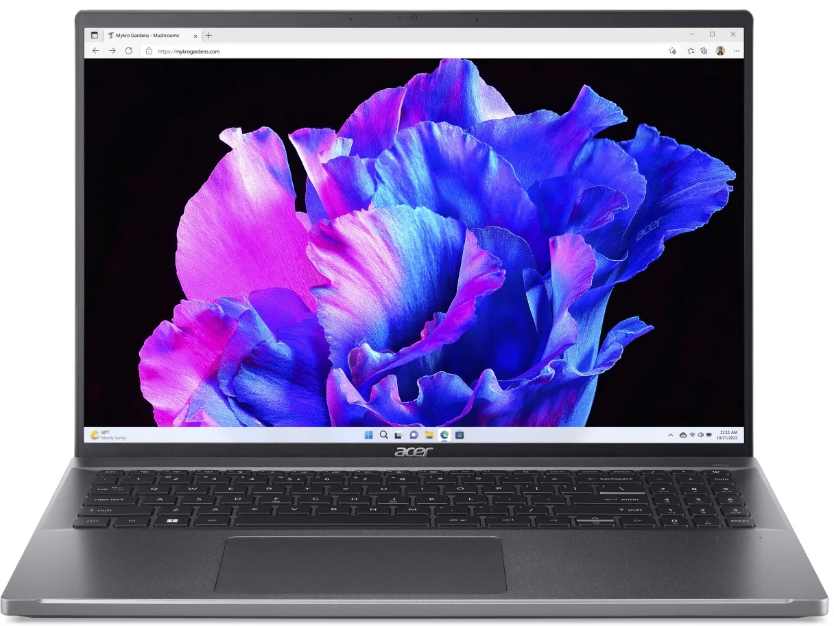 Acer Swift Go 16 Steel Gray (SFG16-71-72F3) (NX.KFTEC.004)