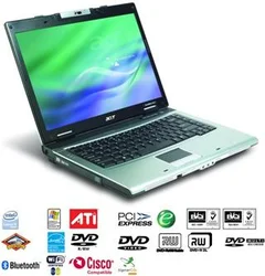 ACER TM 2482WXMi 14,1"C-M 420/512MB/120GB/DVD±RW/W/BT/CAM/XPP
