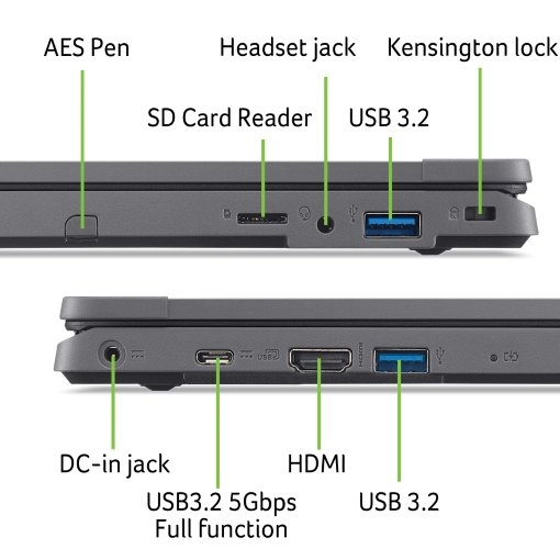 Acer TravelMate Spin B3 (TMB311RN-33-TCO-C8FT) (NX.VZKEC.002)