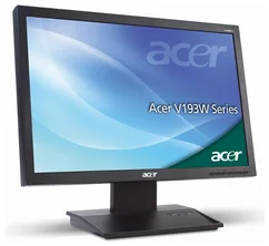 ACER V193WEOb 19" LCD 1440×900, 50000:1,250cd/m2, 5ms, Black