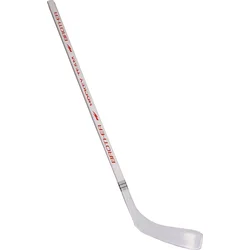 ACRA A3377-P Hokejka plastová s dýhou 147cm - pravá - bílá