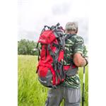 ACRA BA60 Batoh pro horskou turistiku 60 l červený