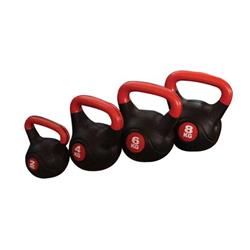 ACRA Činka kettlebell s cementovou náplní - 6 kg